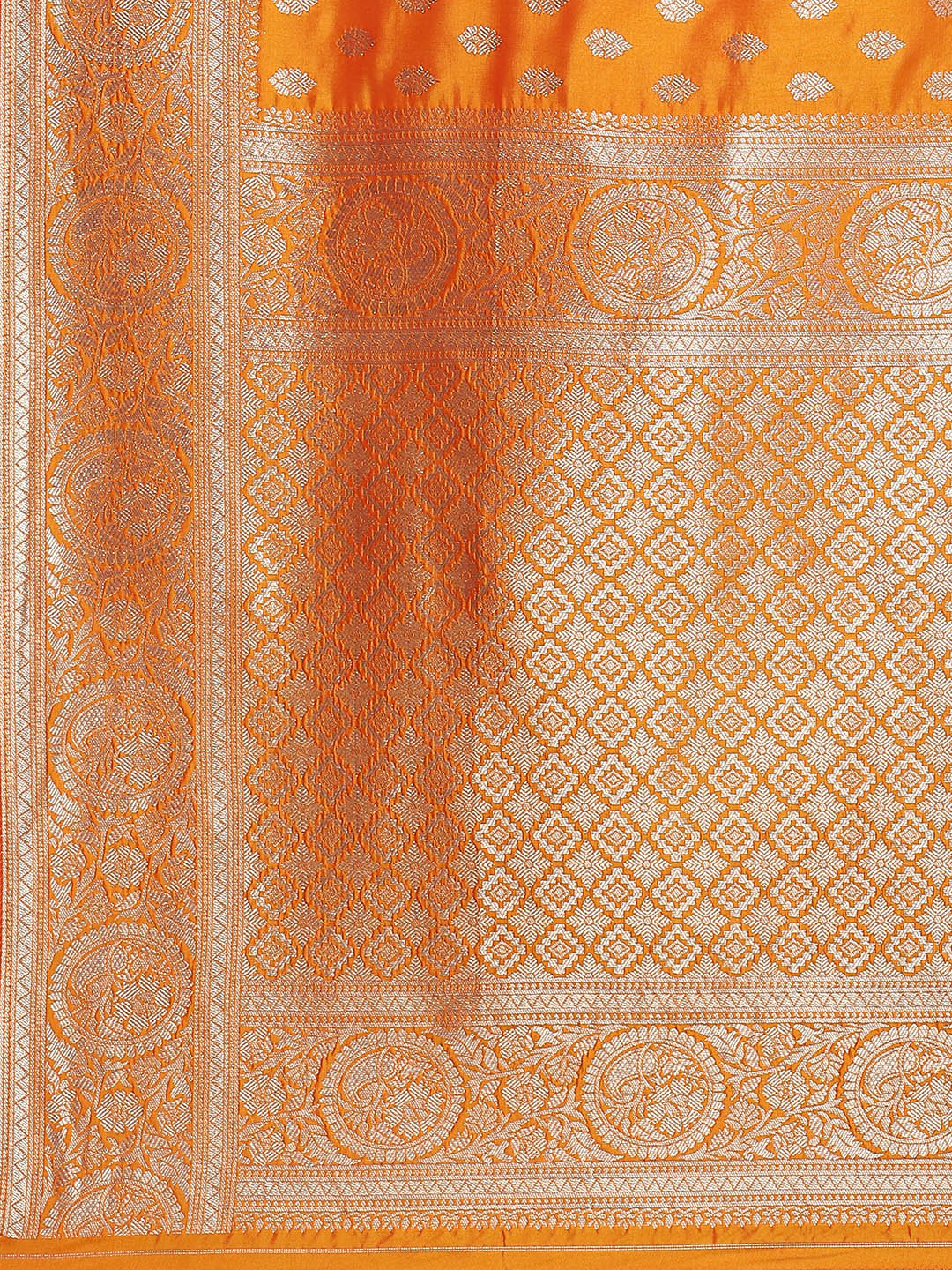 Zari Booti Woven Art Silk Banarsi Saree
