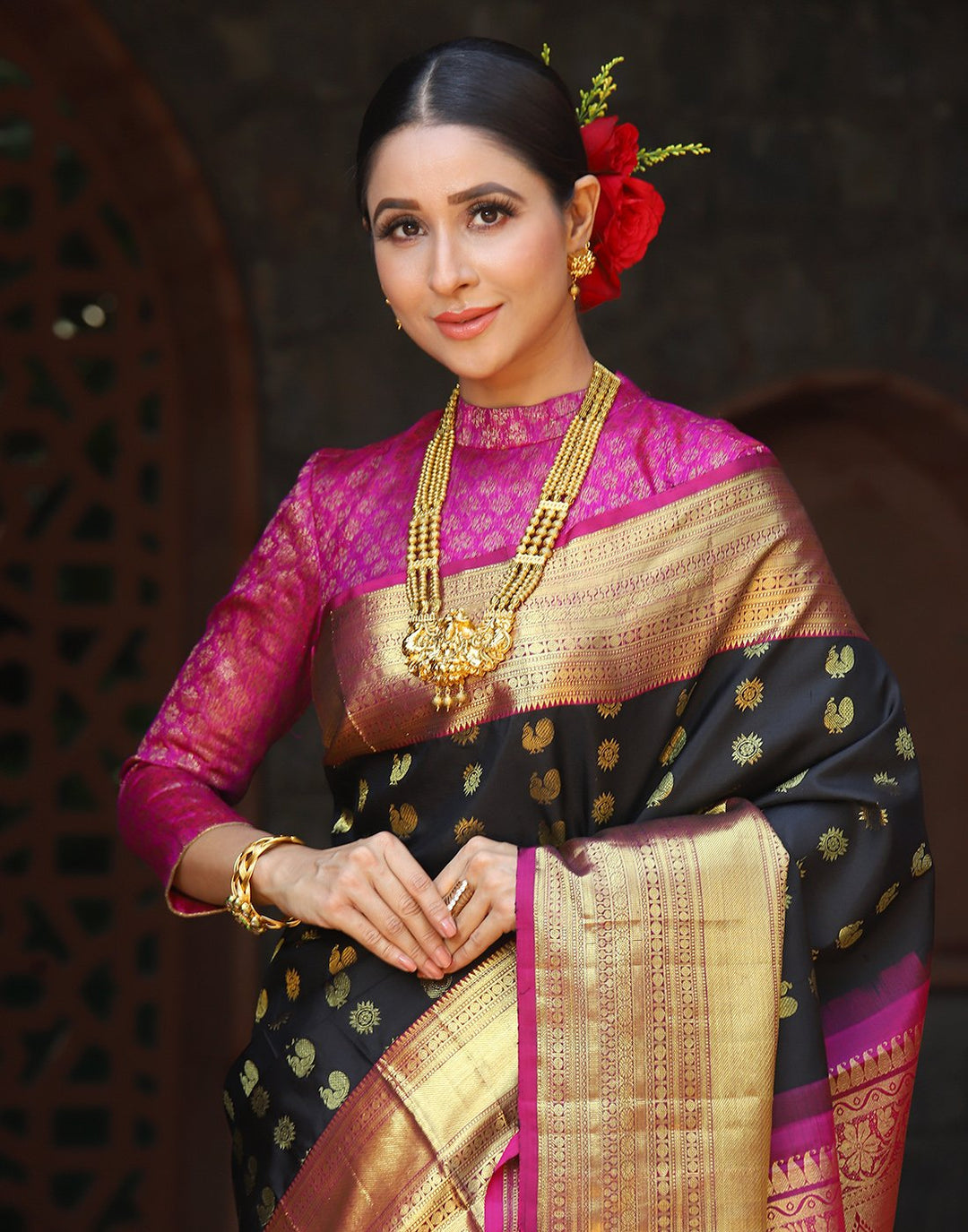 MBZ Meena Bazaar-KANJIVARAM SILK SAREE