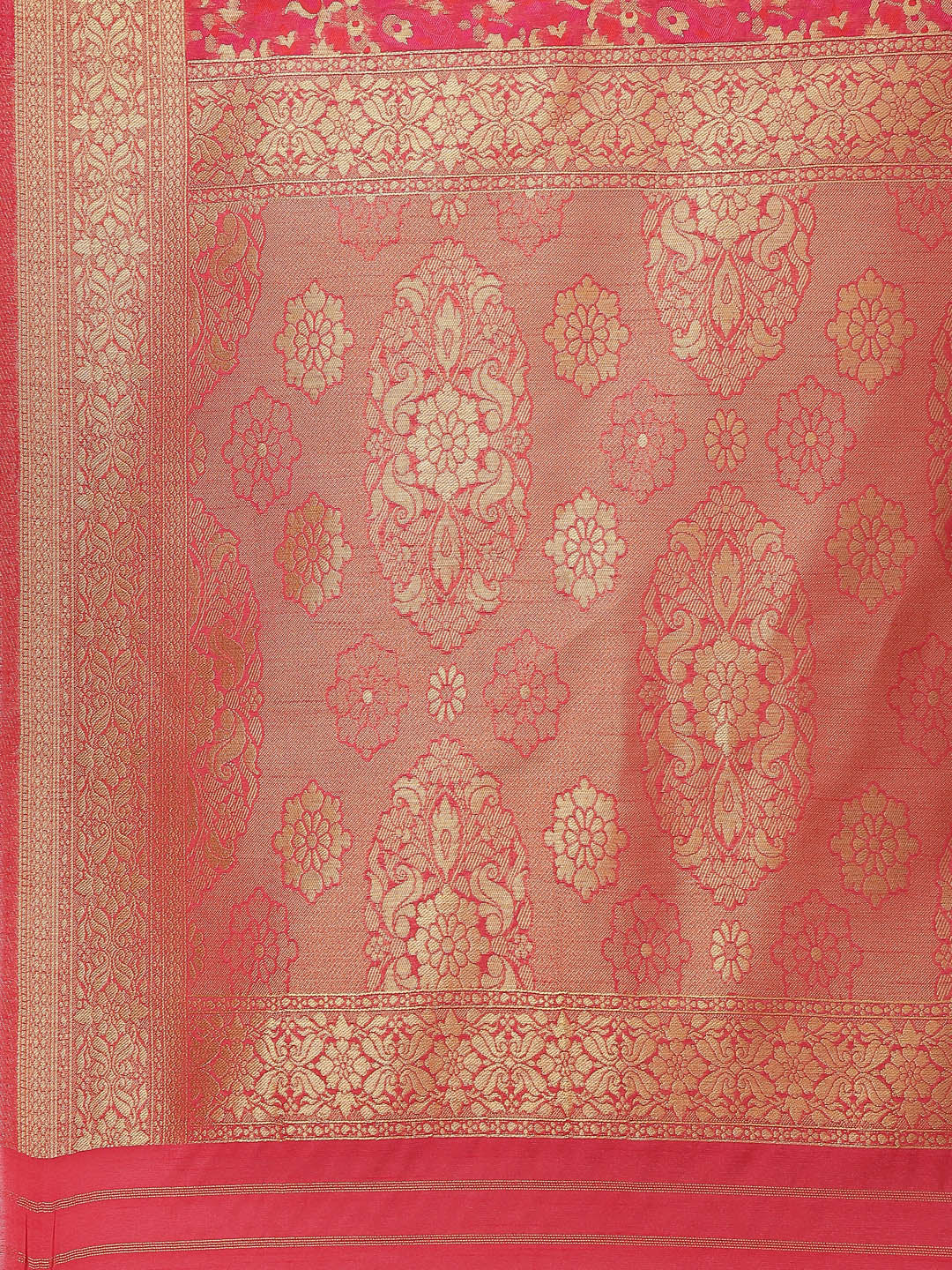 Zari Jaal Handloom Woven Saree