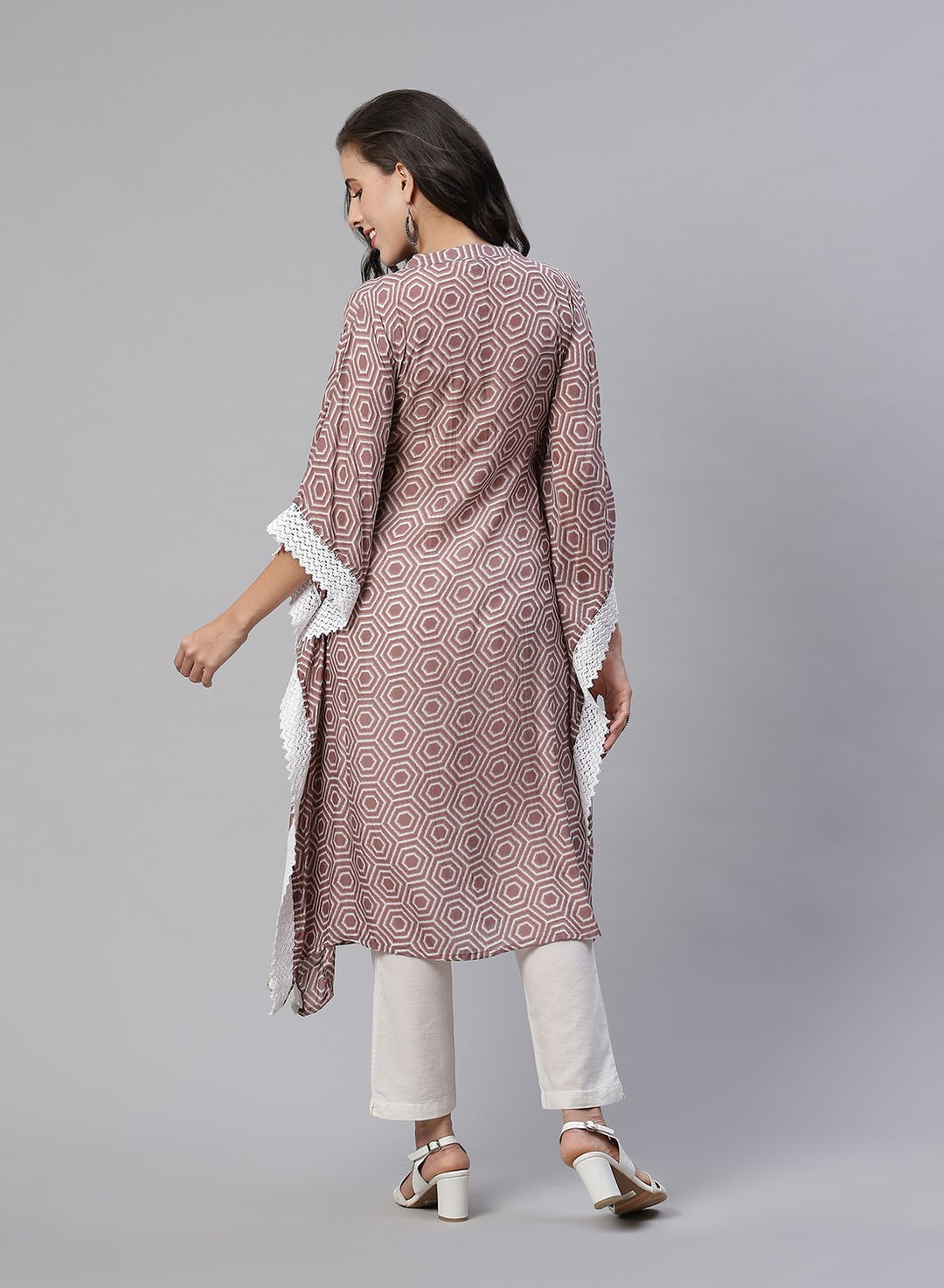 Printed Cotton Kaftan