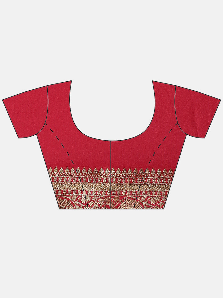 Zari Booti Handloom Woven Saree