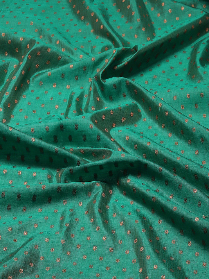 Zari Booti Woven Handloom Saree