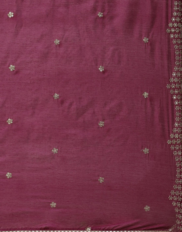 Embroidered Chanderi Suit Piece