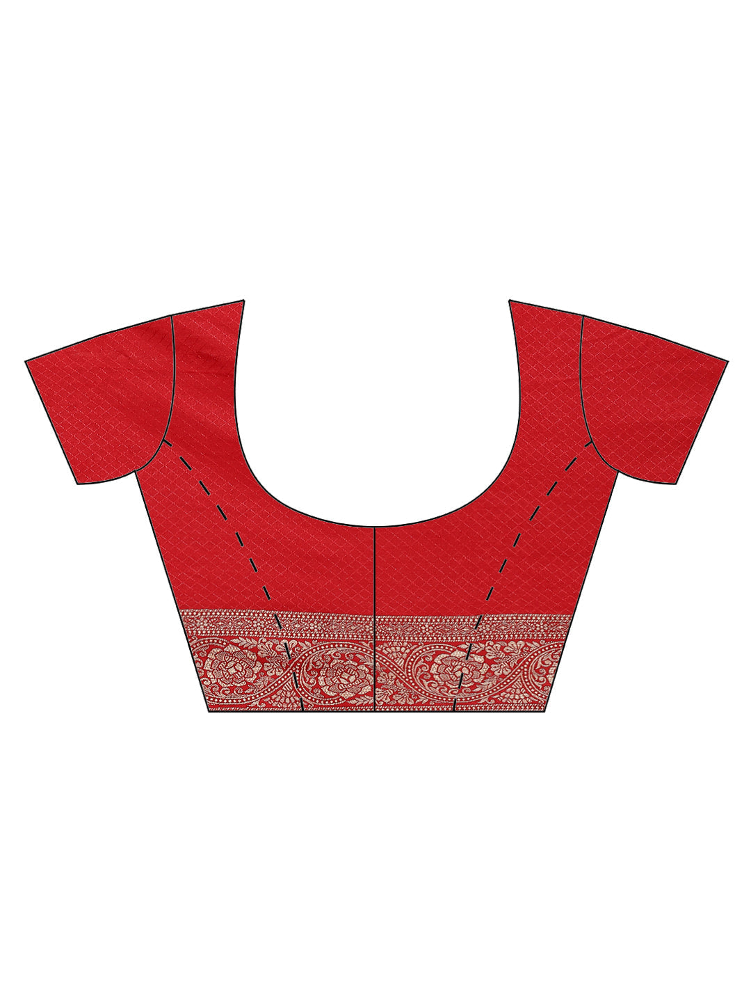 Zari Jaal Handloom Woven Saree