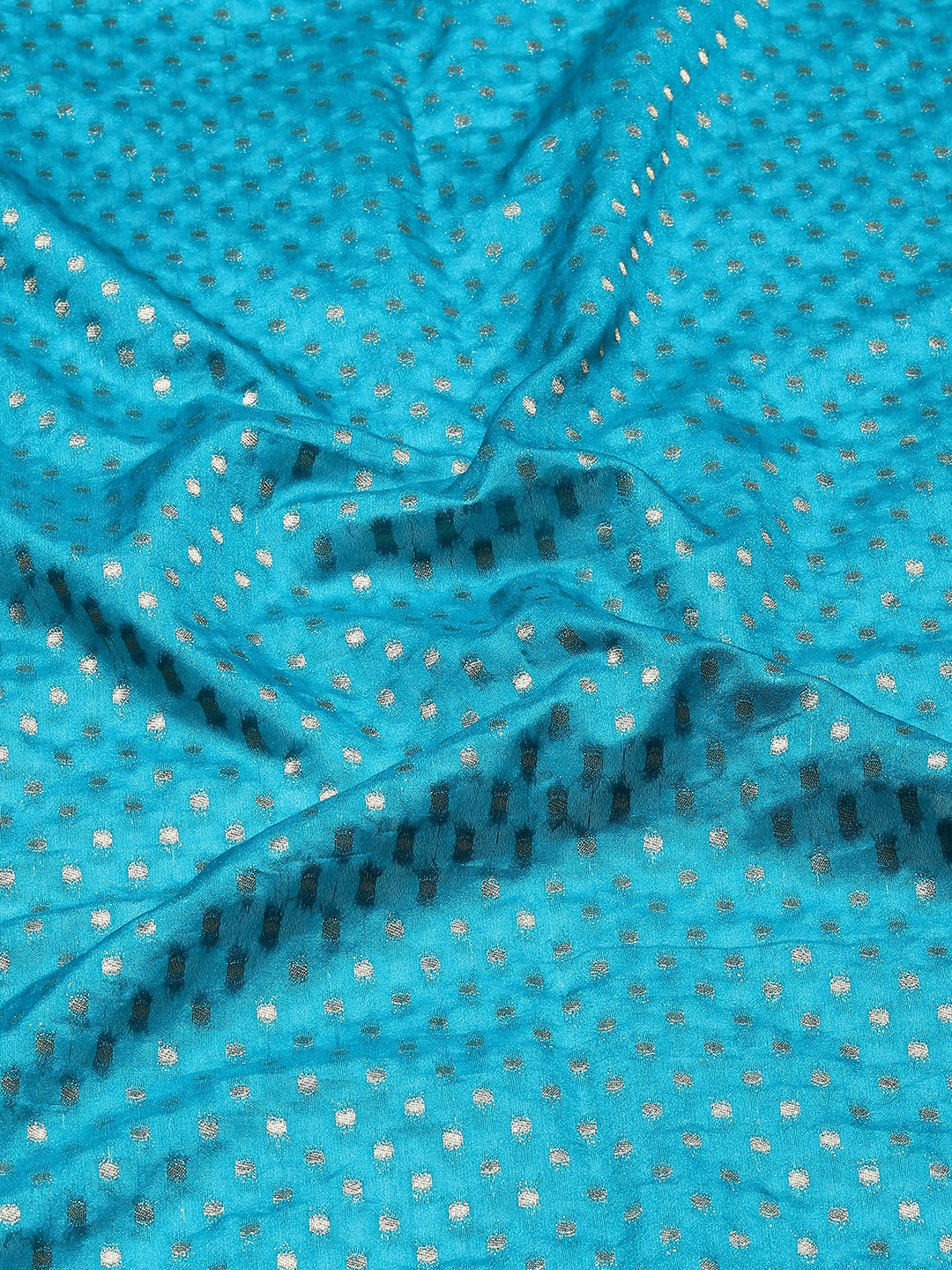 Zari Border Booti Handloom Woven Saree