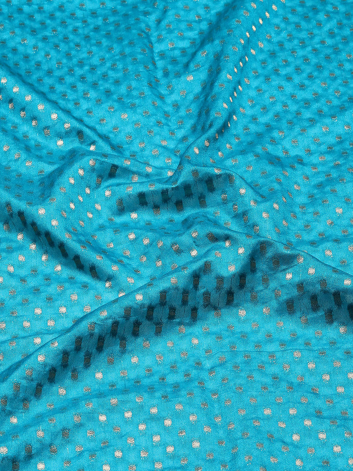 Zari Border Booti Handloom Woven Saree
