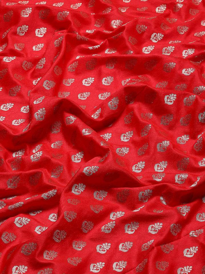 Zari Booti Woven Art Silk Banarsi Saree