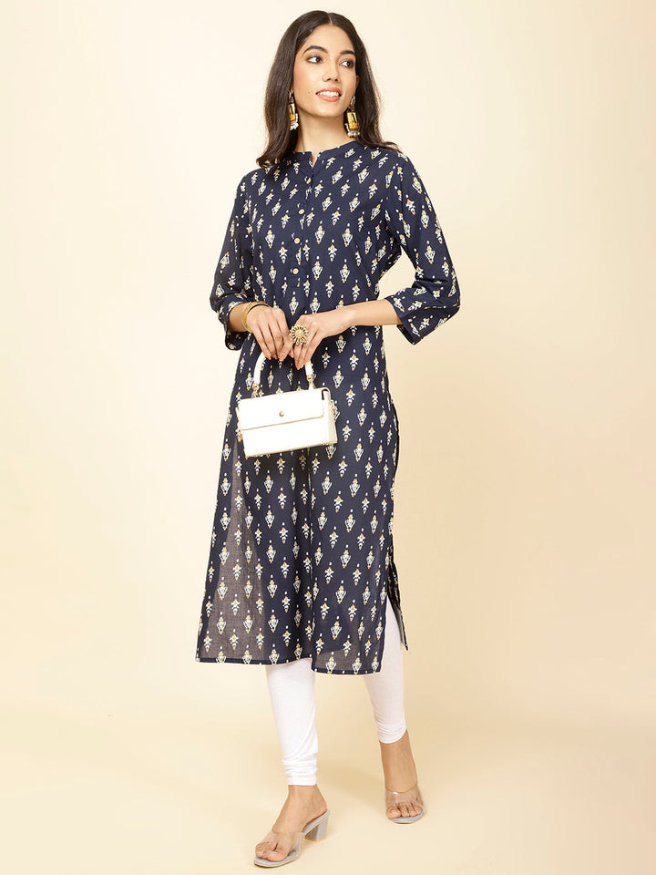 Printed Cotton Kurta