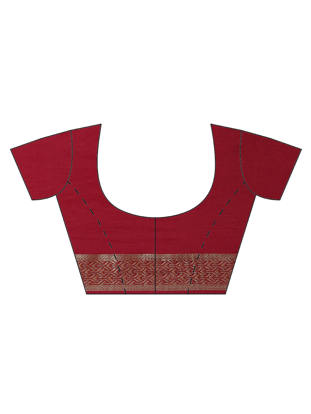 Zari Jaal Handloom Woven Saree