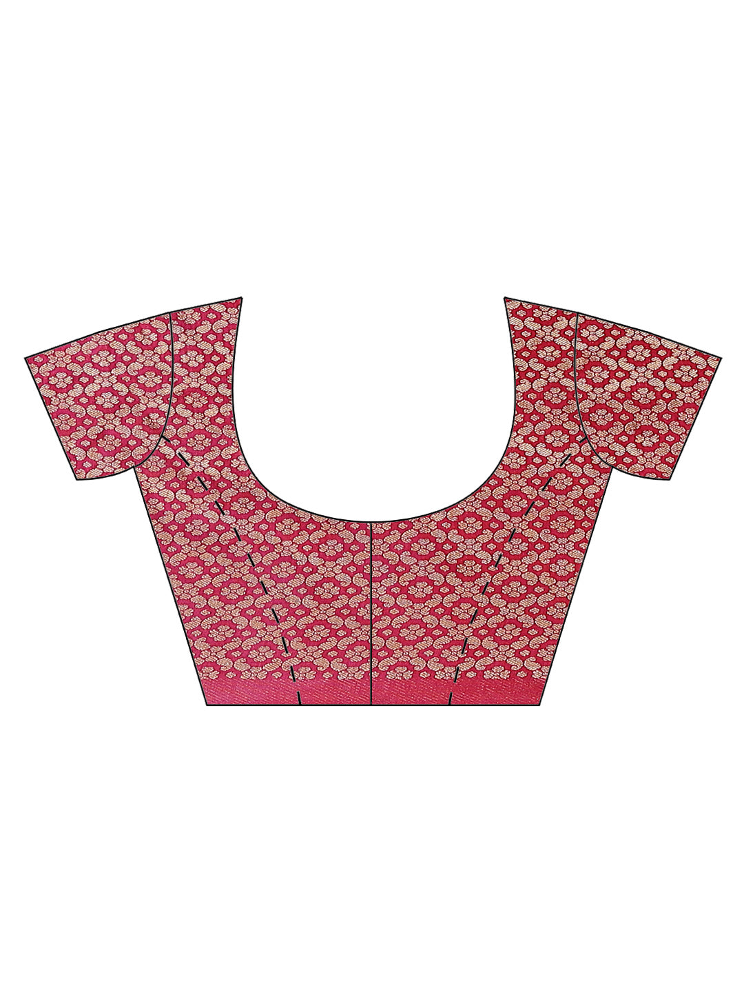 Zari Jaal Banarasi Woven Saree