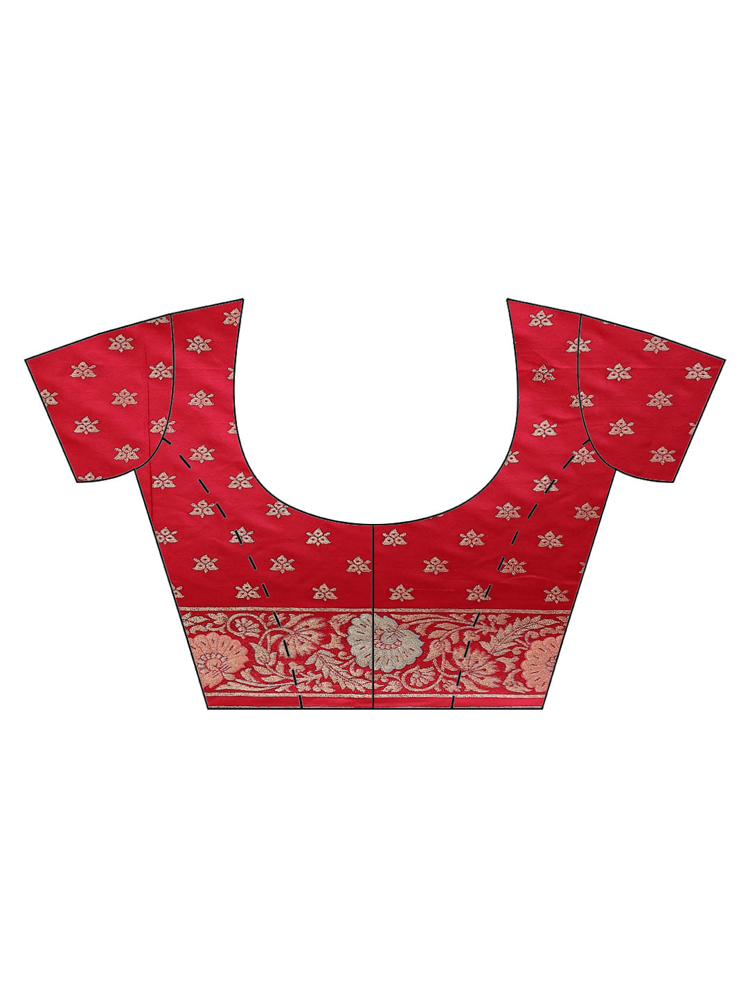 Zari Jaal Handloom Woven Saree