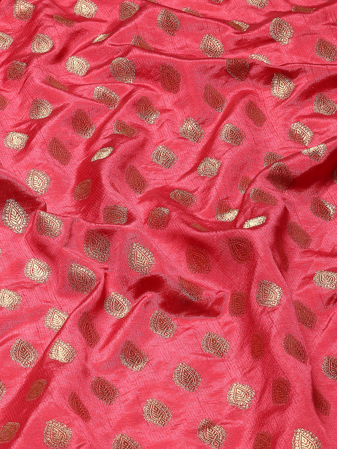 Zari Border Booti Handloom Woven Saree