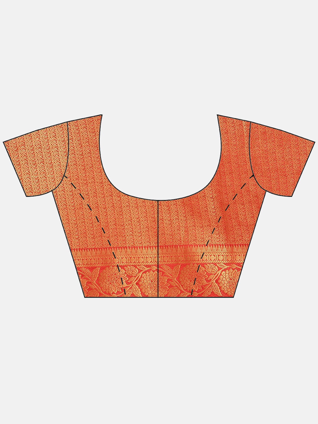 Art Handloom Saree with Zari Border Booti