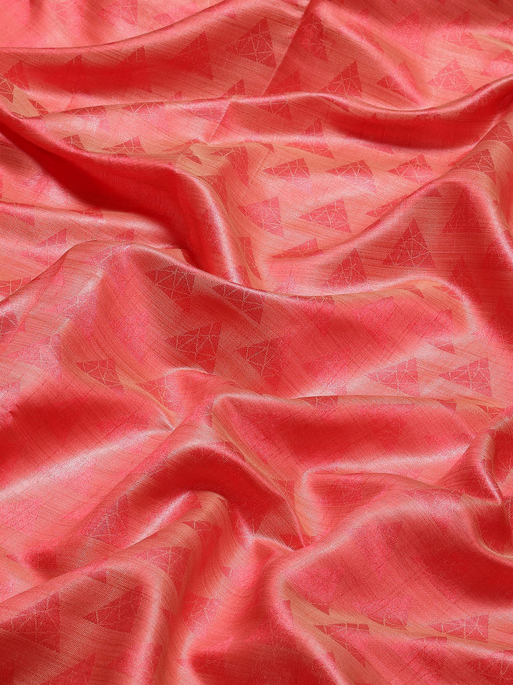 Plain Zari Border Handloom Woven Saree