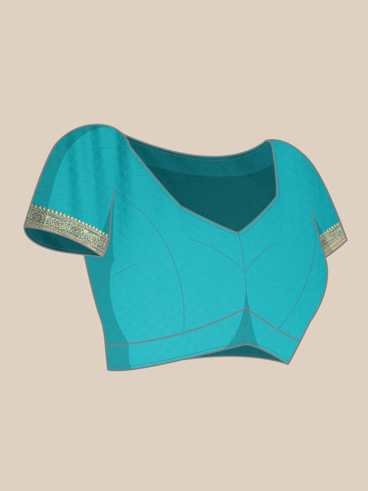 Stone Jaal Banarasi Saree