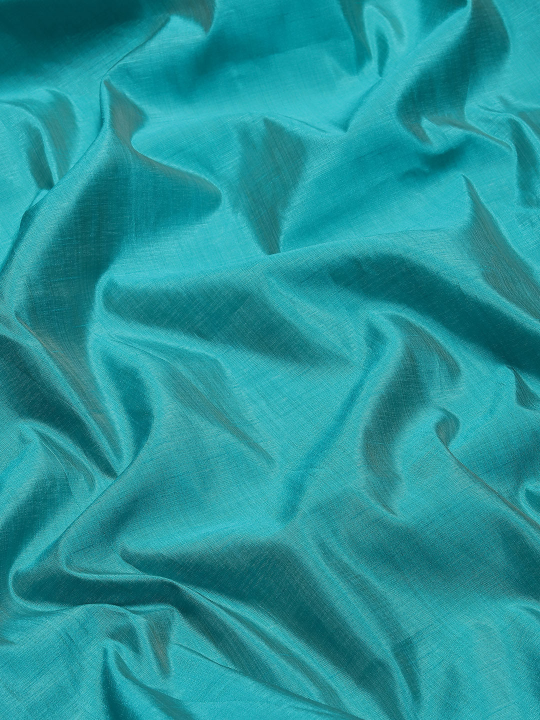 Plain Zari Border Handloom Woven Saree
