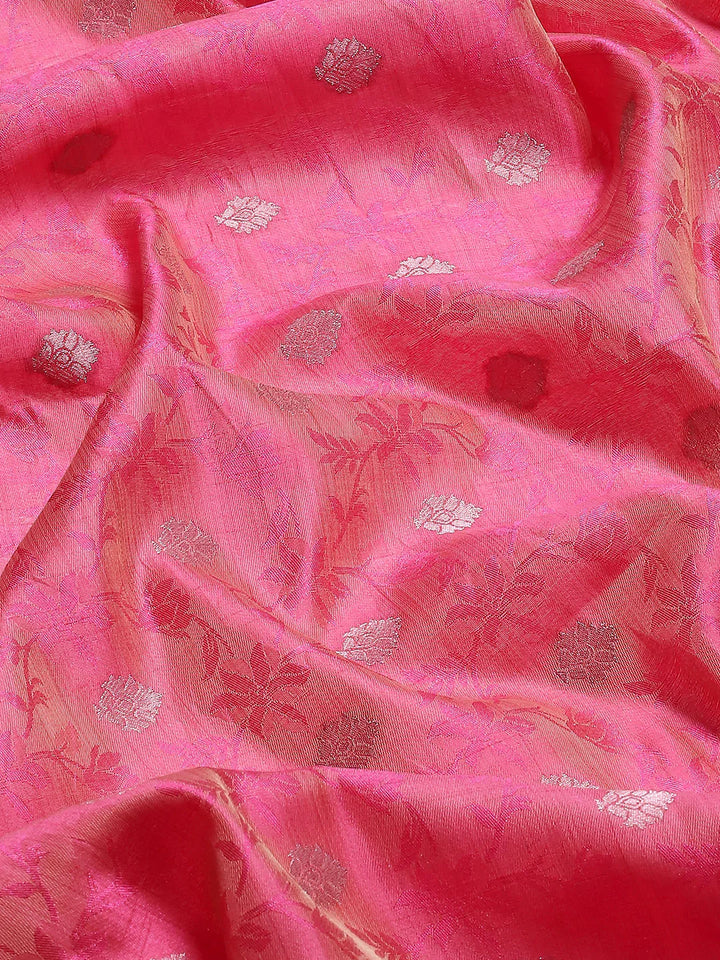 Zari Booti Handloom Woven Saree