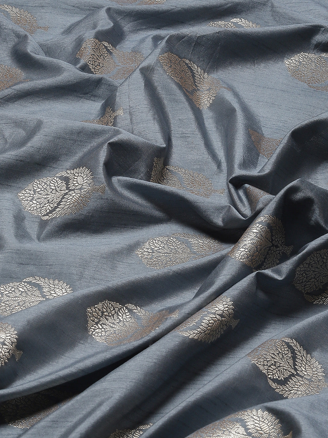 Zari Booti Woven Handloom Saree
