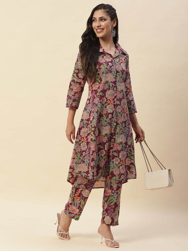 Cotton Kurta With Pants