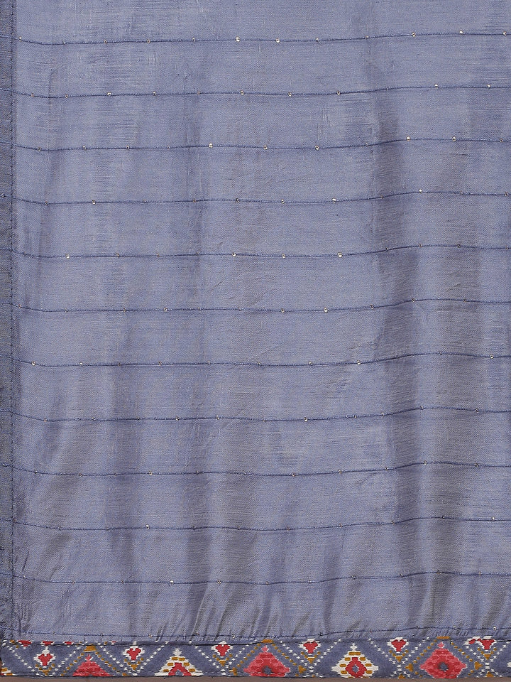 Printed Cotton Unstitched Suit Piece With Dupatta