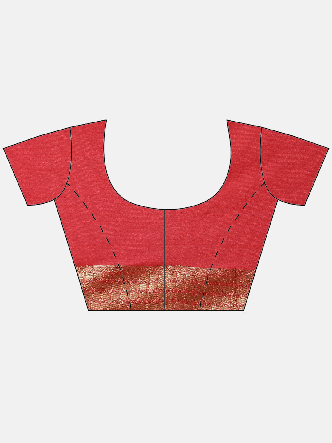 Zari Jaal Handloom Woven Saree