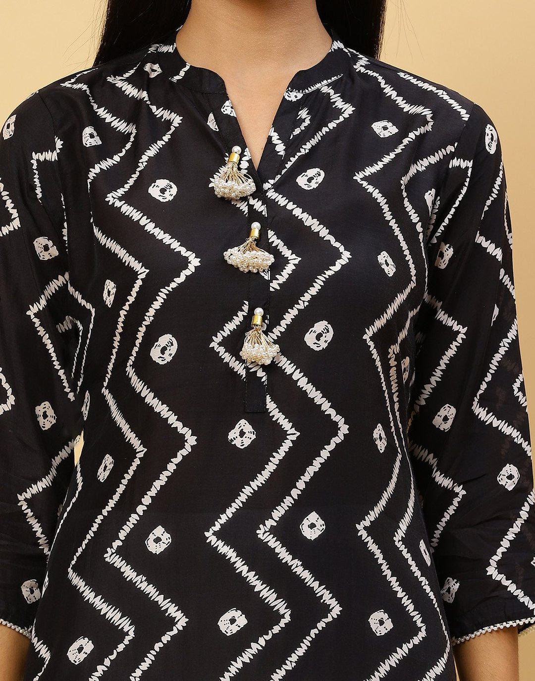 Printed Cotton Muslin Kurti