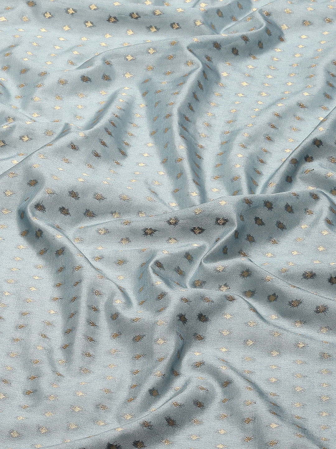 Zari Border Booti Woven Handloom Saree