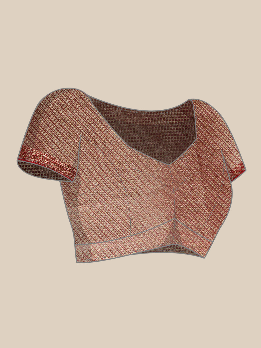 Zari Jaal Cotton Woven Saree