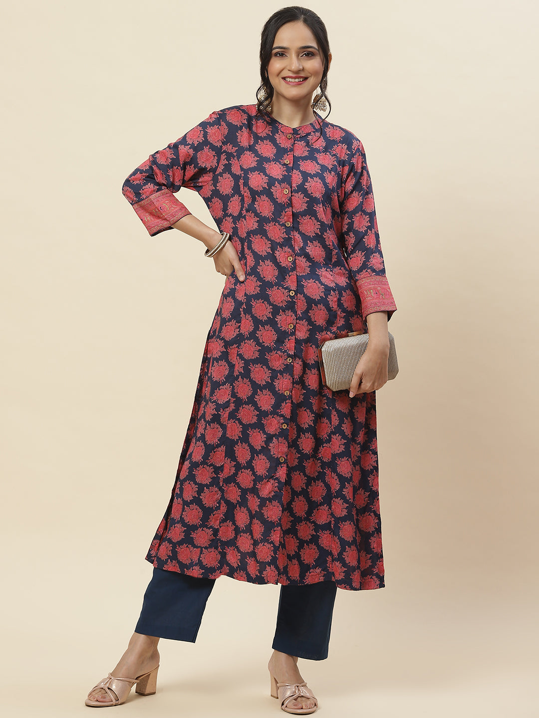 Printed Cotton Kurta
