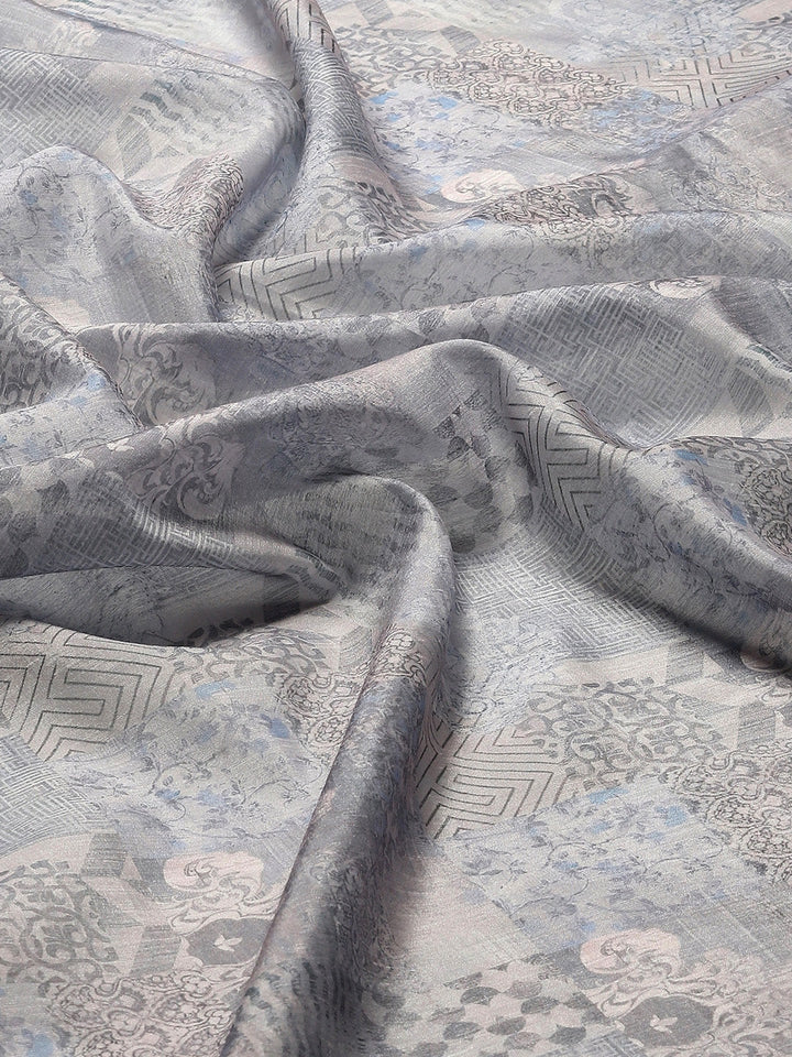 Digital Printed Handloom Saree