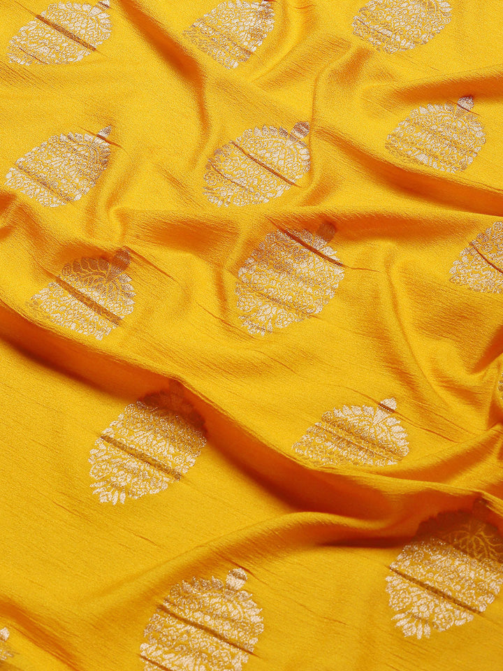 Zari Border Woven Art Tussar Saree
