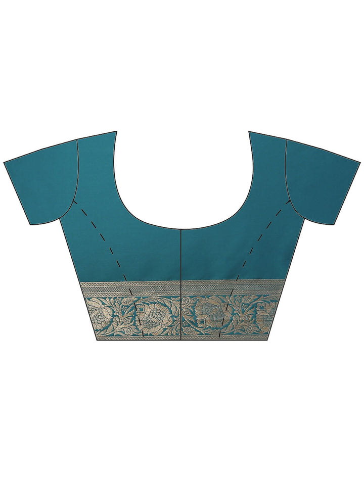 Zari Zaal Art Handloom Woven Saree