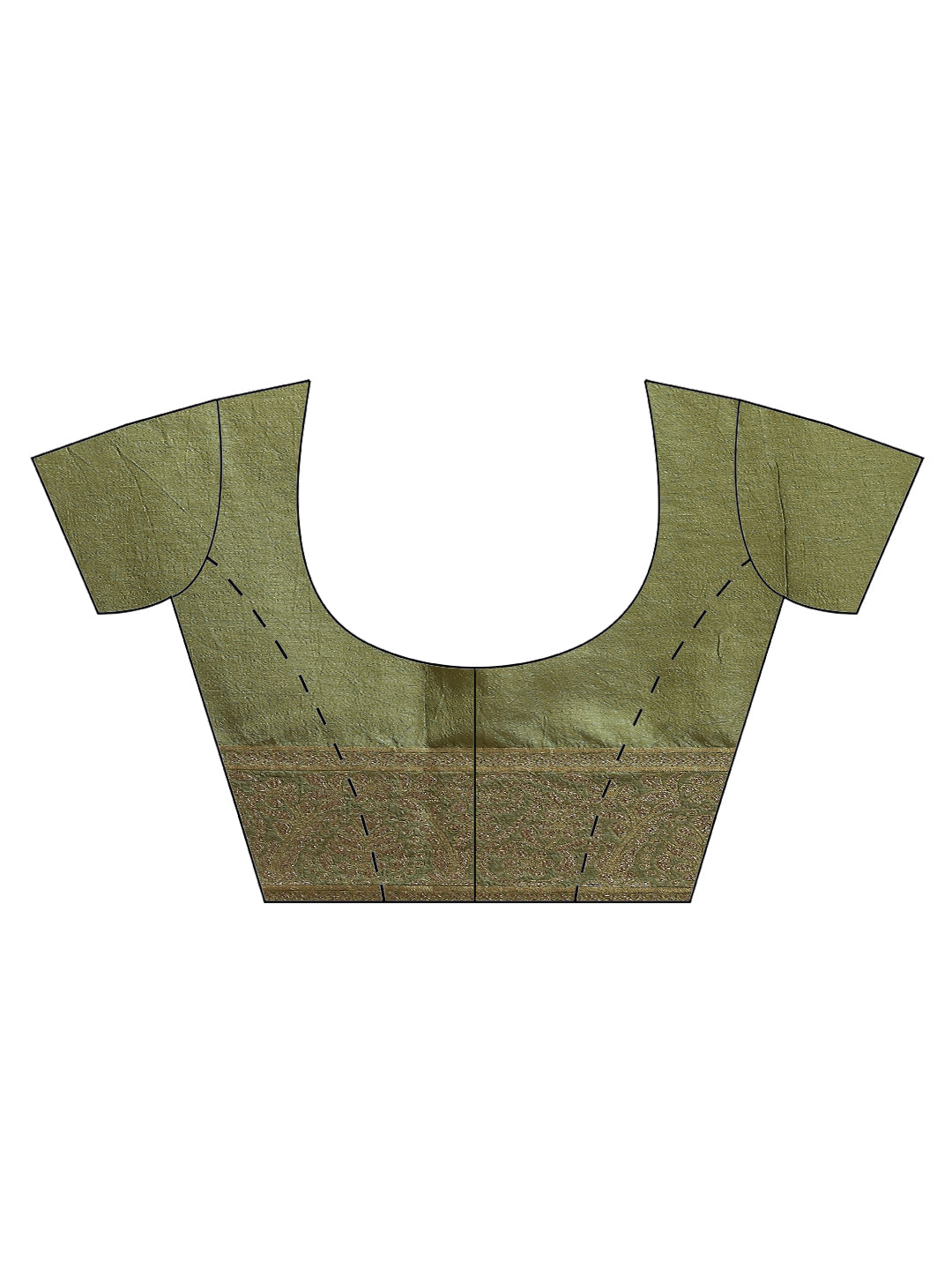 Zari Jaal Handloom Woven Saree