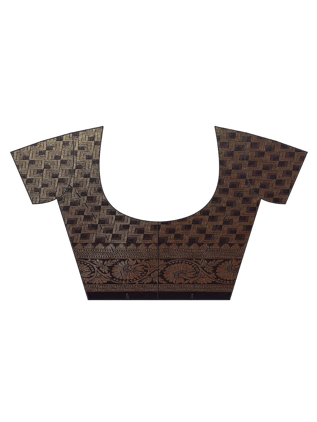 Zari Jaal Handloom Woven Saree