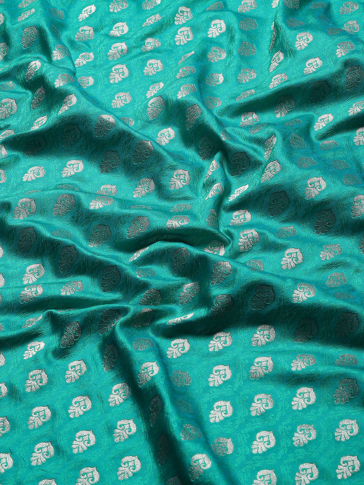 Zari Booti Woven Art Silk Banarsi Saree