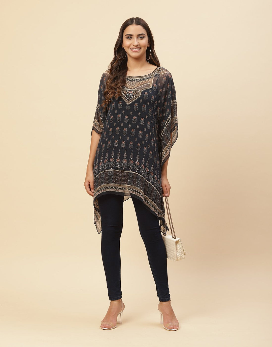 Digital Printed Georgette Kaftan