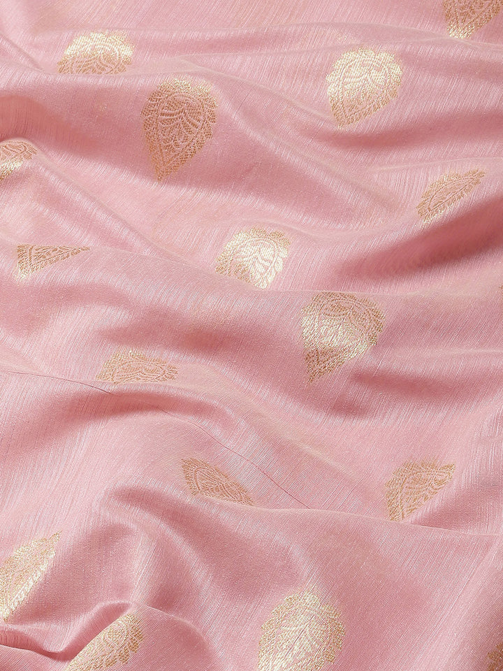 Zari Booti Woven Cotton Saree
