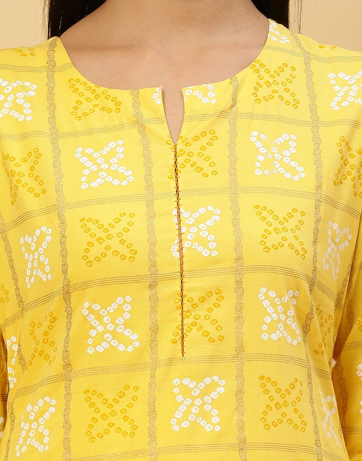 Printed Cotton Kurti