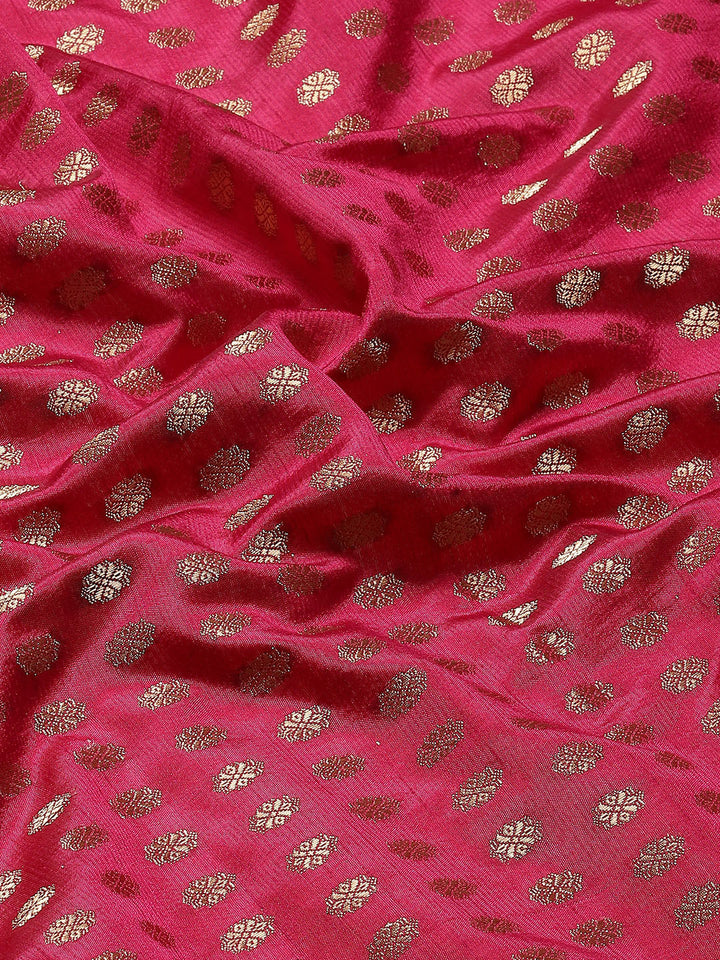 Zari Booti Handloom Woven Saree
