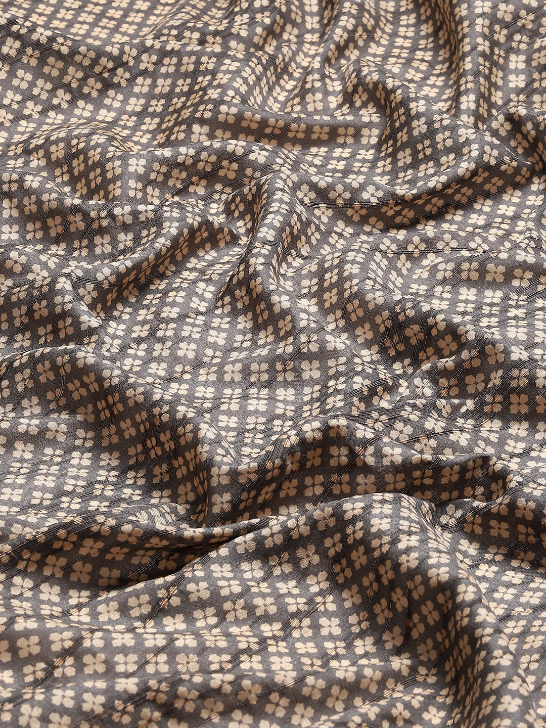 Printed Tussar Saree