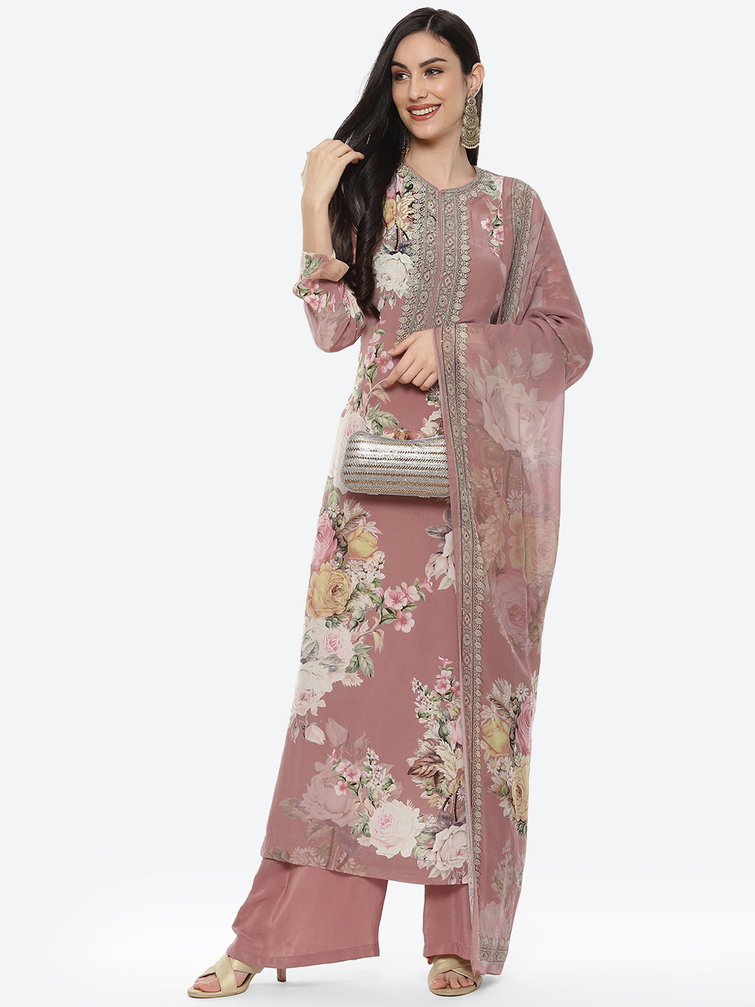 Digital Printed Salwar Kameez Stitched Suit