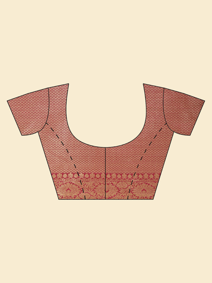 Zari Border Woven Handloom Saree
