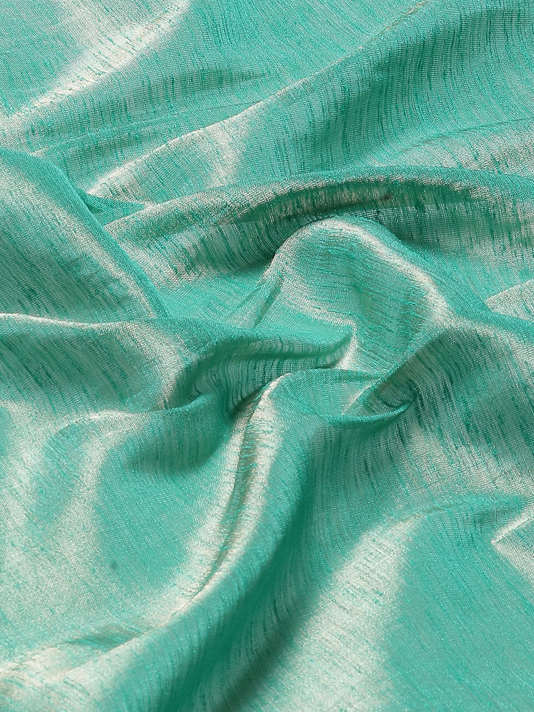 Plain Zari Border  Handloom Woven Saree