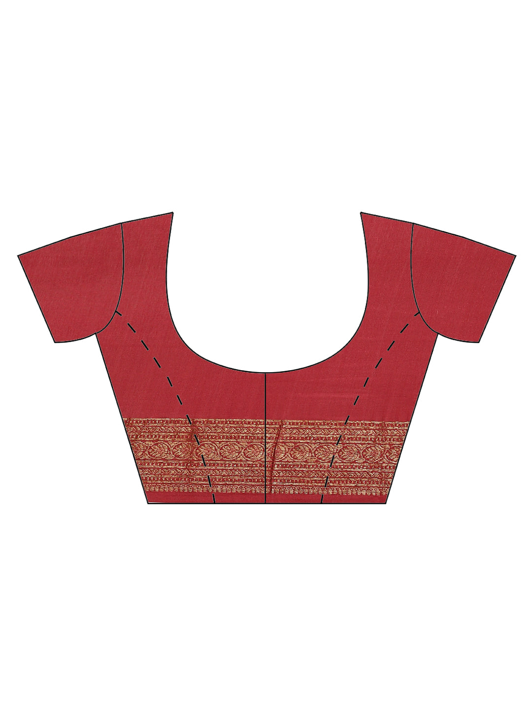 Antique Jaal Crepe Plain Saree
