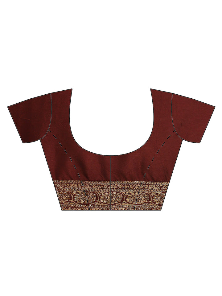 Resham Jaal Embroidered Banarasi Saree