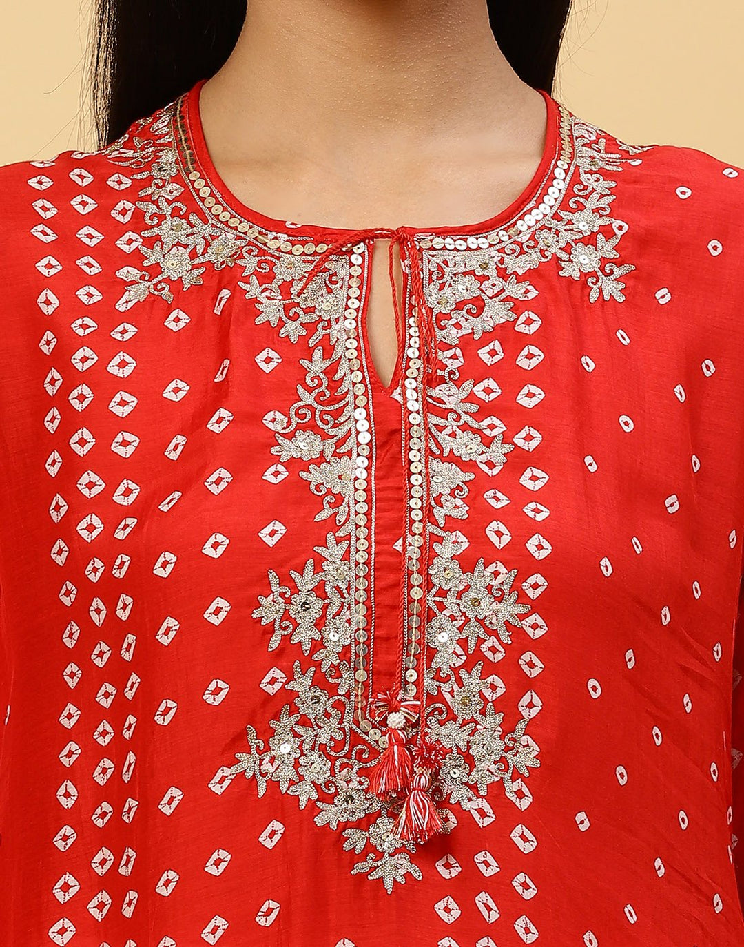 Printed Cotton Muslin Kurti