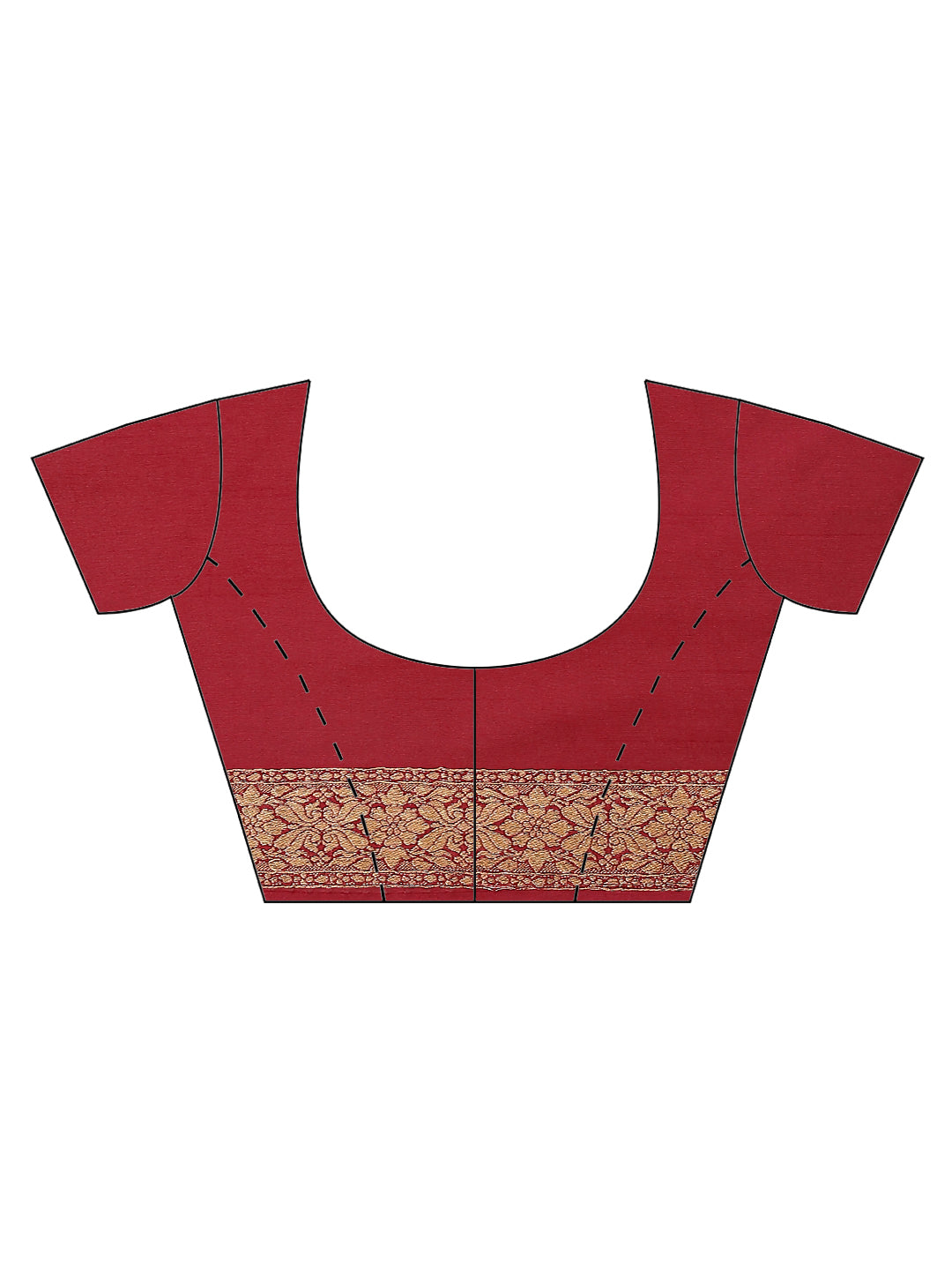 Zari Jaal Handloom Woven Saree