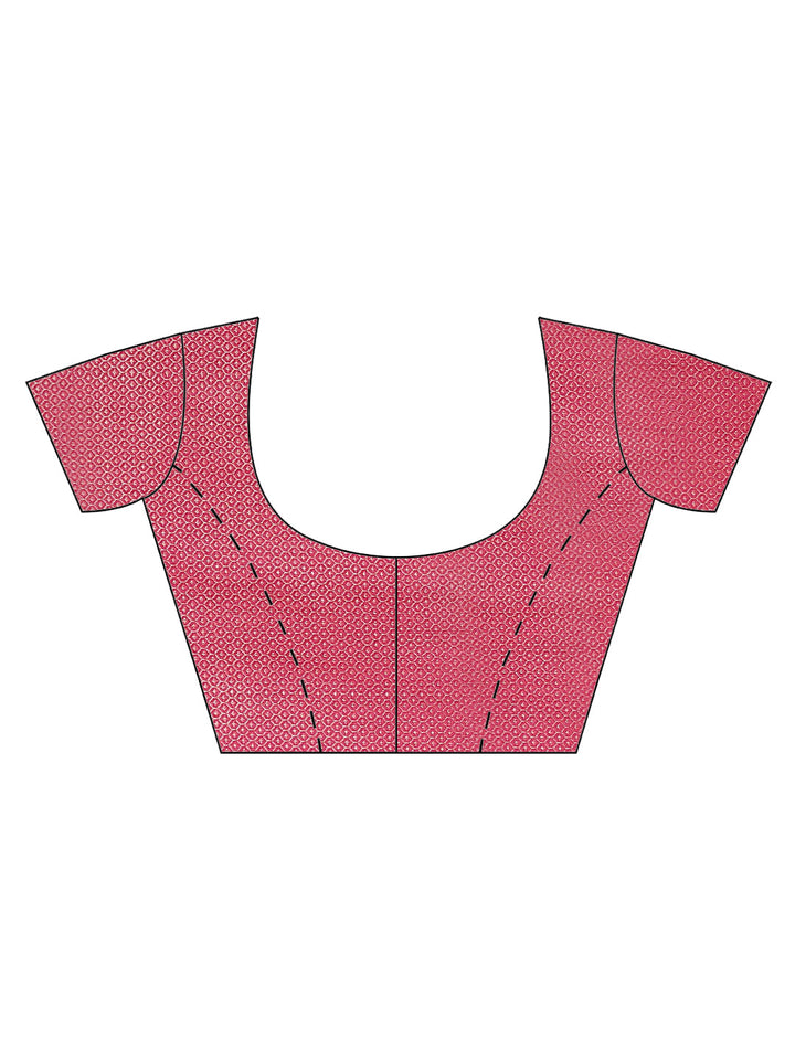 Cotton Saree with Zari Border Booti