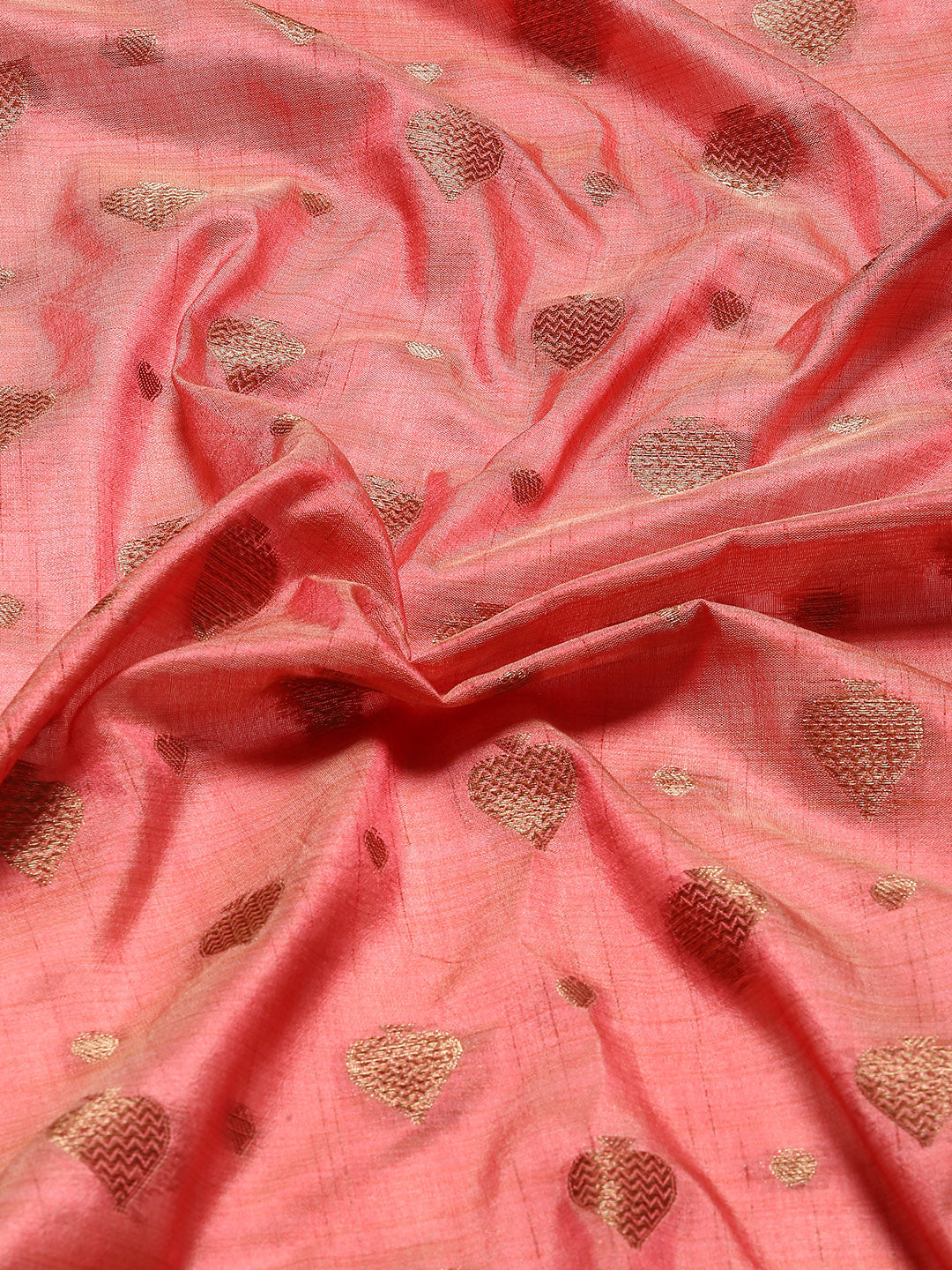 Zari Border Booti Handloom Woven Saree