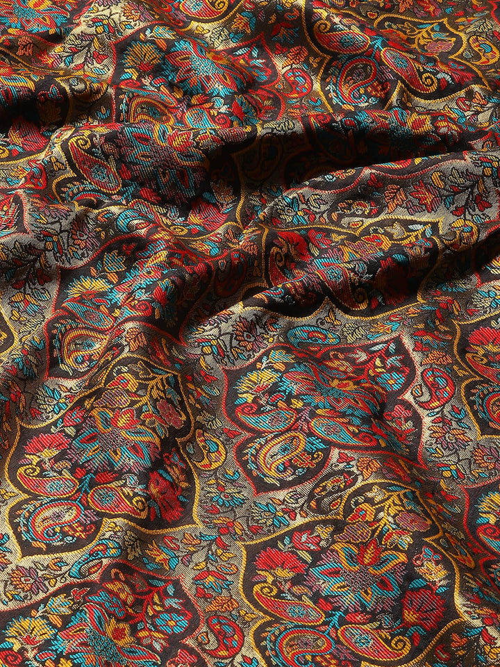 Zari Jaal Woven Handloom Saree